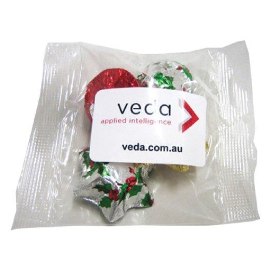 Promotional Christmas Chocolate Cello Bags